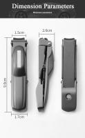 Tijeras De Uñas Profesionales En Forma De Coche Cortador De Cutículas Y Tijeras Para Uñas Y Dedos Con Caja De Regalo Acero Inoxidable - details 5