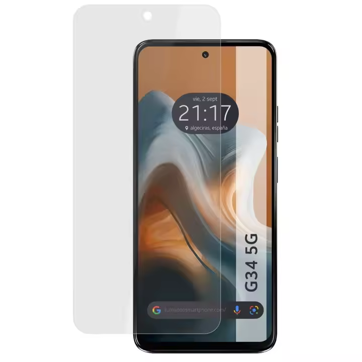 Tumundosmartphone Protector Pantalla Hidrogel Flexible para Motorola Moto G34 5G - 1