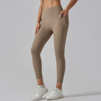 Leggings Para Mujer Con Bolsillos Pantalones De Yoga Para Gimnasio Deporte Fitness De Cintura Alta Control De Abdomen Para Correr Entrenamiento - details 23
