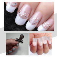 6PCs Clips De Fijación Para Uñas En Manicura Extensión De Fibra Modelado De Acero Inoxidable Herramientas De Uñas - details 4