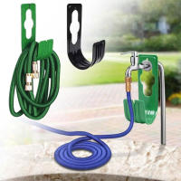 Organizador De Riegos Para Jardín Montaje En Pared Gancho Para Tubo De Agua Rejilla Para Tubos De Agua Agricultura Almacenamiento Práctico Y Conveniente - details 1