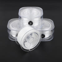 Cordel Elástico De Cristal Para Joyería DIY 30-100M/Rol 0.2-1mm Para Pulseras Y Collares Hilo De Estiramiento Para Bracelets - details 0