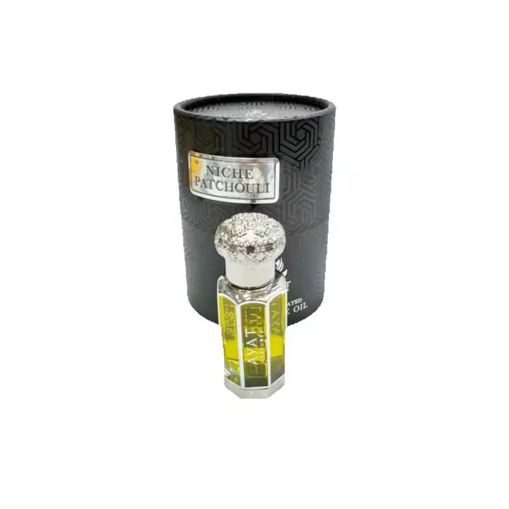 Perfume Lattafa Aceite Árabe Niche Patchouli 12ml - Fragancia Duradera y de Alta Calidad, Sin Alcohol - 1