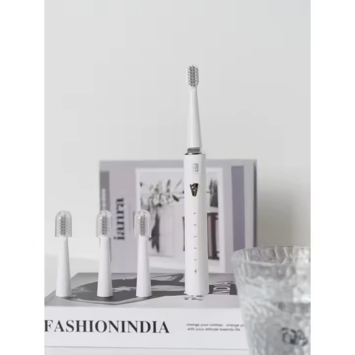 Cepillo de Dientes Eléctrico |Hasta 50 días por carga completa, 38,000 vibraciones sónicas por minuto, Limpieza avanzada con 5 modos personalizados, ideal para eliminar placa, cuidar encías y mejorar el brillo de tus dientes al mejor precio  - Extrahouse - 1