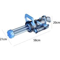 Gatling Pistola de agua eléctrica, pistola de agua eléctrica de doble cañón, emisión de luz, módulo de batería recargable incluido, pistola de agua eléctrica para adultos y niños - details 4