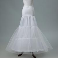 Falda De Novia Con 2 Aros Trailing Vestido De Novia Suelto Poliéster Talla Única Moda Boda Adulto Hot Sale - details 2
