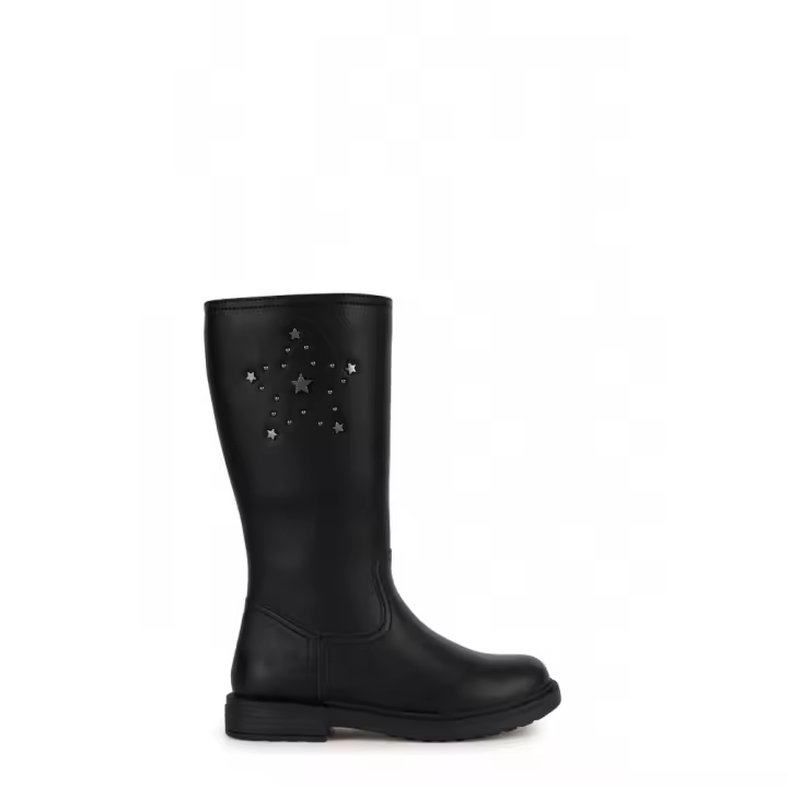 Botas militares niña GEOX J369QP C9999 BOTA ALTA  ESTRELLA NEGRO 29511 23I - 1