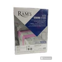Ram'S - Juego de Sábanas de 150 - Ropa de Cama Matrimonial - Algodón 150 - Set 3 Piezas Sábanas Verano - details 4