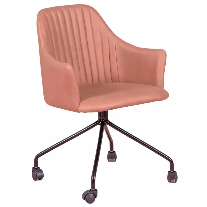 Nest Dream - Silla de oficina tapizada en tela vintage - Skyline - 1