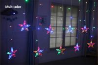 Decoración De Navidad Y Ramadán 2025 Luces De Cortina Guirnalda Estrella Luna Aid EID Mubarak 2024 Para Hogar Eventos Musulmanes Fiesta - details 29