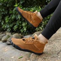 Botas De Invierno Para Hombres Y Mujeres Zapatos Casuales De Nieve Botas De Pies Calientes Para Exteriores Trabajo Zapatillas De Neopreno Cremallera Ajuste Tamaño 36-47 - details 15