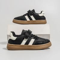 Zapatillas Casuales Para Niños Y Niñas Negras Con Suela Suave Antideslizante Alemanas Para Entrenamiento Unisex Cuero PU Todas Las Estaciones Rojo Moda Otoño Invierno Zapatos Bebé Niños - details 11