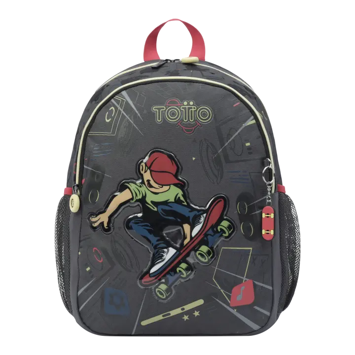 Totto Mochila infantil Muskas -Dimensiones:28 x 40 x 15 cm-Material:Poliester - 1