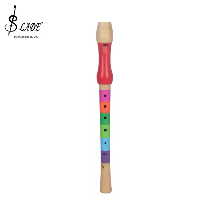 SLADE Flauta De Harpa De Madera Con Ocho Agujeros Instrumento Musical De Sirena Para Niños Juguete Educativo Profesional - 1