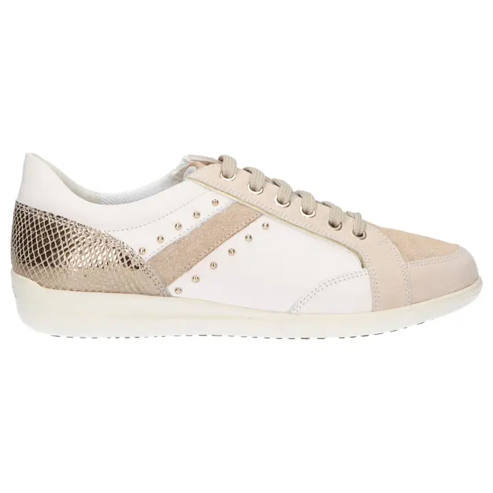 Zapatillas deporte de Mujer GEOX D0468H 08577 D MYRIA C0716 OFF WHITE-BEIGE - 1