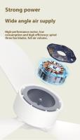 Ventilador De Techo Portátil Recargable Con Luz LED Y Control Remoto Para Exteriores Y Camping Ventilador Colgante Con Luz Nocturna Para El Hogar - details 7