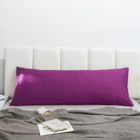 Funda de Almohada largo 2Piezas -Funda Almohada de sobre   Extra Suave Sin cremallera  50%Algodon-50%Pioliester Transpirable y Lavable - details 4