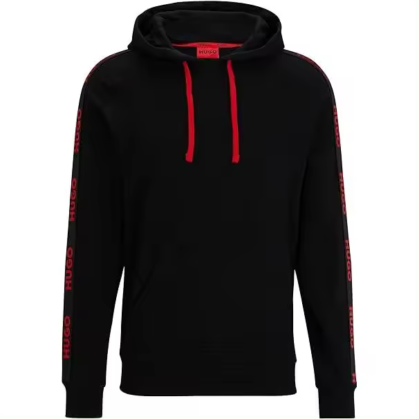 HUGO BOSS Sudadera Con Capucha  para hombre 50497003-001 Negro. - 1