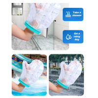 Protector De Baño Para Niños Y Adultos Cubierta De Ducha Impermeable Para Piernas Pies Brazos Manos Contra Fracturas Y Heridas - details 5