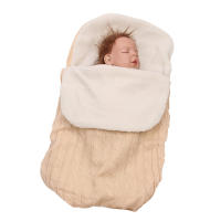 Bolsa de Dormir para Bebé Recién Nacido de Invierno Manta de Carrito de Cashmere Calentita - details 12