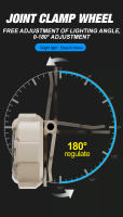 Linterna De Cabeza Recargable TYPE-C Portátil Soporta Diferentes Partes Para Usar Y Llevar. Lámpara Clamp Para La Corbata. - details 10