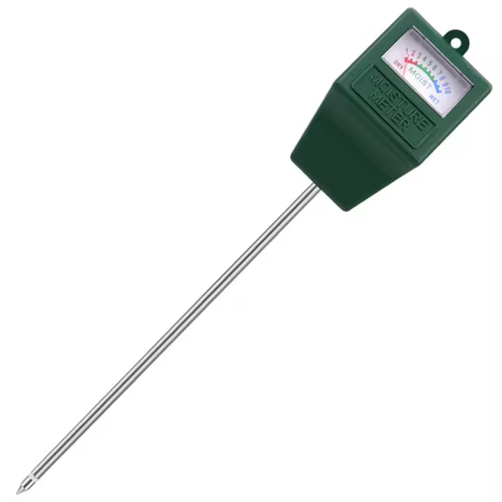 Medidor de humedad del suelo cuadrado de aguja única para interior y exterior, medidor de humedad para jardín, césped, granja, planta al aire libre, Sensor de humedad, prueba de humedad - 1