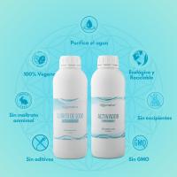 DIOXNATUR® Kit para la Fabricación de Dióxido de cloro 1 litro - HCL al 4% y Clorito al 25% Desinfectante de Agua Potable - details 1