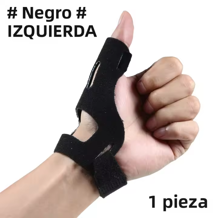 1Pcs Soporte De Muñeca Y Dedo Del Pecho Para Alivio Del Dolor Esfuerzos Tendinitis Carpal Tunnel Material Poliéster Universal Para Todas Las Edades - 1