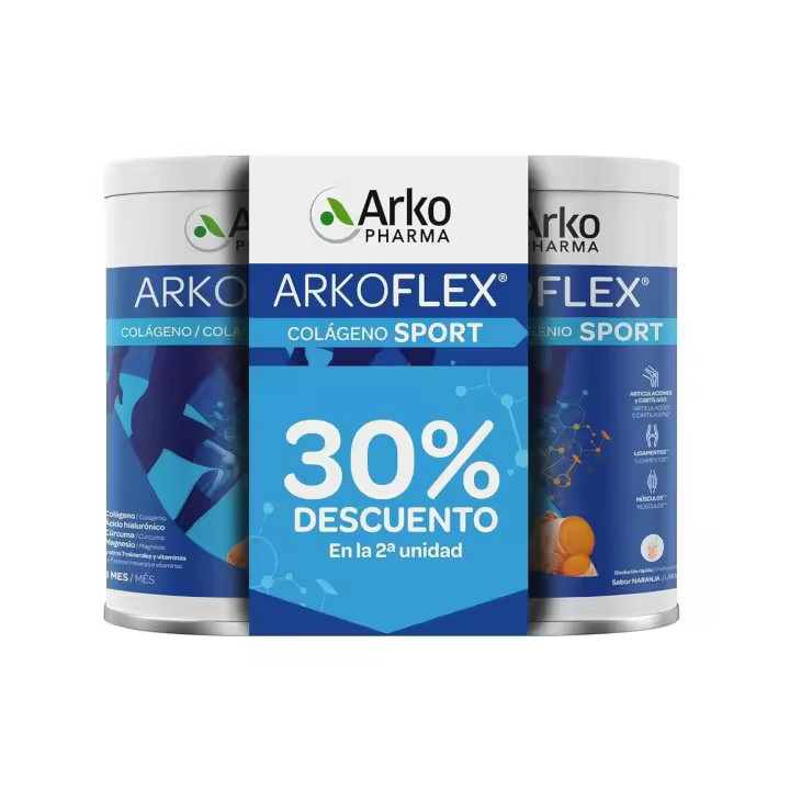 ArkoFlex Arkopharma Colágeno SPORT 30% Descuento en la 2ª Unidad 2x390gr - 1