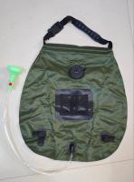 Bolsa De Ducha Solar Portátil De 20L Verde Militar Para Camping Y Exteriores Bagaje De Baño Y Aseo Equipamiento De Camping - details 9