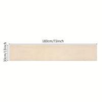 1pc Corredor De Mesa De Lino Bohemia Para Plantas Decoración De Comedor Y Cocina Hogar Hecho De 100% Lino Estilo Simple - details 2