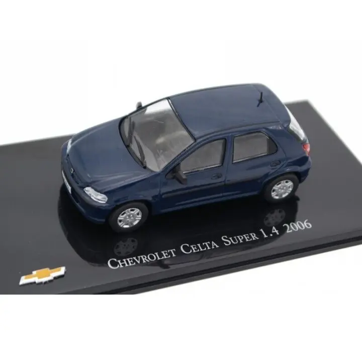 Chevrolet Celta Super 1.4 2006 chevy 1:43 Ixo Eaglemoss Diecast, miniatura NUEVO, ENVIO 24H - 1