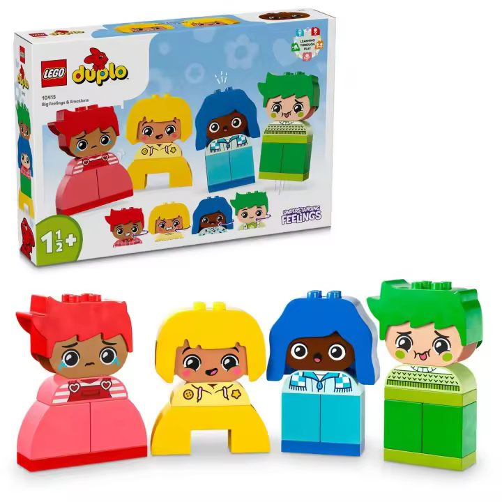 LEGO 10415 Mi Primer DUPLO Grandes Sentimientos y Emociones Juguete personalizable - 1