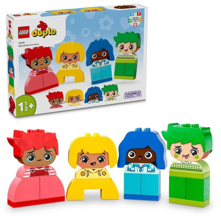 LEGO 10415 Mi Primer DUPLO Grandes Sentimientos y Emociones Juguete personalizable - 1