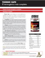 WEIDER - Thermo Caps Potente fórmula termogénica concafeína Disminuye el apetito -120 CAPS - details 1