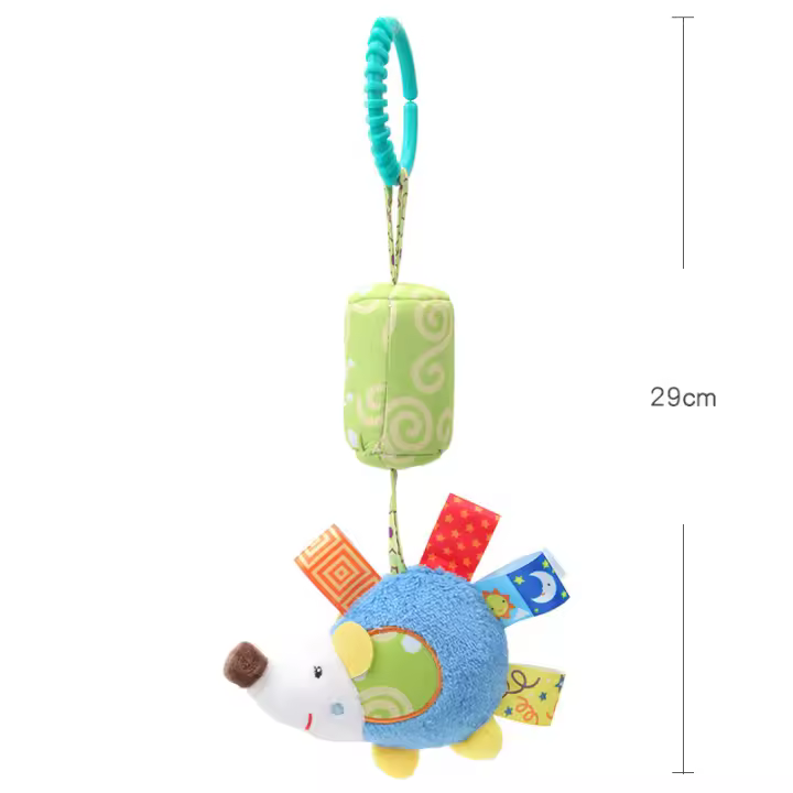 Juguetes De Géneros Adorables Para Bebés Colgante De Carrito De Compras Con Campana Y Gollos Educativo Y Sensorial Tamaño Adecuado Para Mano De Bebé - 1