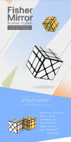 MoYu Mofangjiaoshi Cubo Magico 3x3 Fisher Windmill Espejo Divertido Juguete De Puzzle Para Niños Educativo Y Deportivo - details 0
