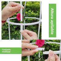 Juego De Soporte Para Plantas Trepadoras Jaula De Jardín Para Flores Y Plantas Trepadoras Marco De Potted Plant Stand DIY - details 3