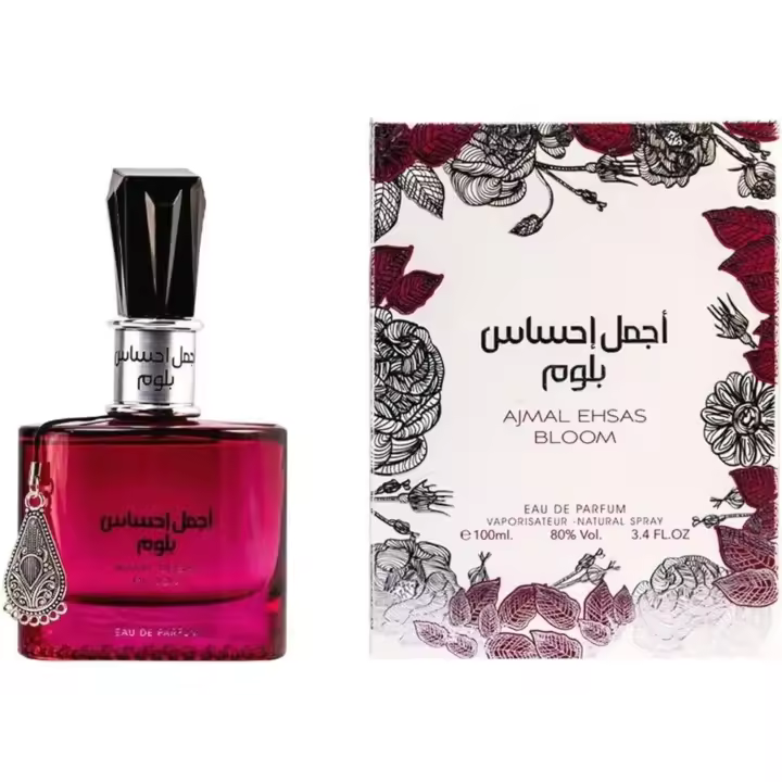 Lattafa By Ard Al Zaafaran Ajmal Ehsas Bloom Eau de Parfum para Mujer 100 Ml NOVEDAD - 1
