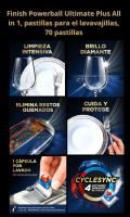Finish - Finish Powerball Ultimate Plus All in 1, pastillas para el lavavajillas, 70 pastillas - details 0