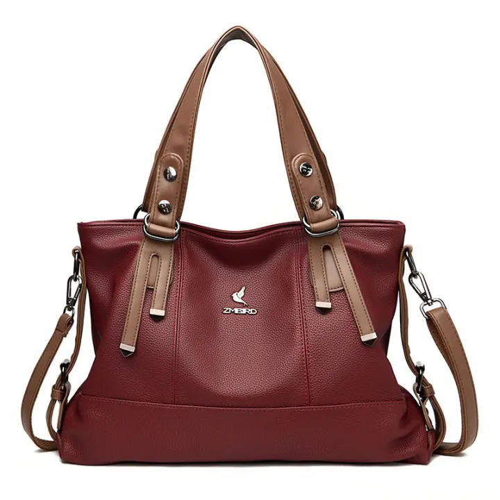 Bolso de mujer con estampado de cocodrilo, bolso de mujer, nuevo bolso de mujer de moda retro europeo y americano, bolso de hombro - 1