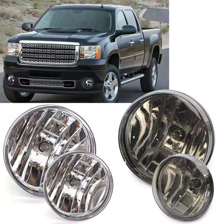 Luz De Faro Antiniebla Delantera Para GMC Sierra 1500 2500 3500 HD 2007-2013 GM2592161 GM2593161 Pieza De Automóvil ABS - 1