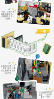 Bloques De Construcción Moderna Para Oficina Y Ciudad 1499 Piezas Modelo De Infraestructura MOC Para Niños Y Niñas Juguete DIY Regalo - details 8