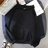 Sudadera De Capucha Clásica Para Hombre Y Mujer Manga Larga Suéter Casual Con Bolsillo Deportiva Suelta De Polyester Para Otoño - details 1