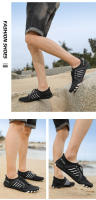 Zapatos para aire libre, antideslizantes, de seco, para helbres y mujeres, para deportes de fitness, montañismo, senderismo, ligero, de Suela Blanda, para vadear en la playa. - details 15