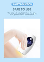 Vancostar Epilador IPL Para Mujer Con Lámpara LCD De 1200000 Pulso Reemplazable Trimmer De Cuerpo Y Cara 3 Velocidades - details 7