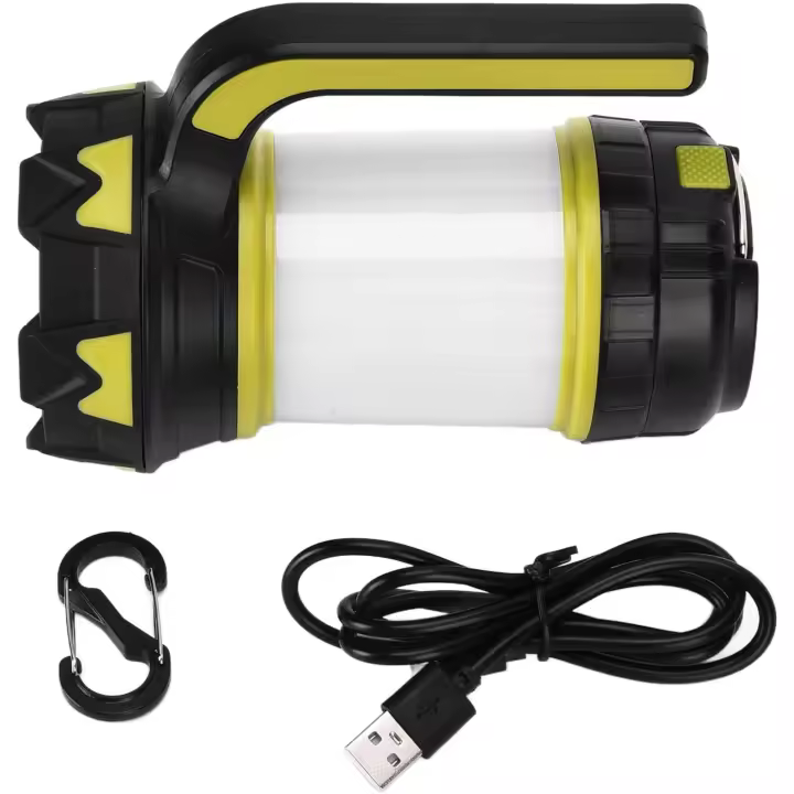 Linternas con Lámpara Recargable USB Multifuncional para el Hogar con 6 Modos de Iluminación para Senderismo de Emergencia - 1