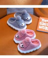 Chupines De Algodón Para Niños Y Niñas Con Diseño De Dibujos Animados Calor Para Interior Y Exterior Invierno Antideslizantes Tallas Para 3-12 Años - details 15