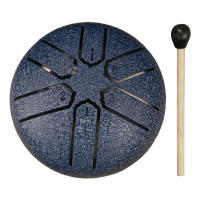 Bombo De Lengua De Acero De 3 Pulgadas 6 Tonos Instrumento De Percusión Para Yoga Y Meditación Con Palo De Tambor Mini Handpan Para Exteriores - details 9