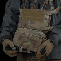 Bolsa De Descenso R Serie GP 20x15cm Molle Multiple Almacenamiento Localización Exterior Adaptativa Para Cinturón De Batalla Chaleco Rig De Pecho Bolsa De Mochila Negro MC Verde Militar Café - details 5